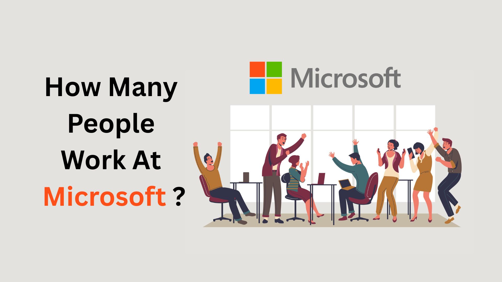 How Many People Work At Microsoft? Statistics And Trends (2025)
