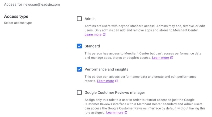 How To Add A User In Google Merchant Center?