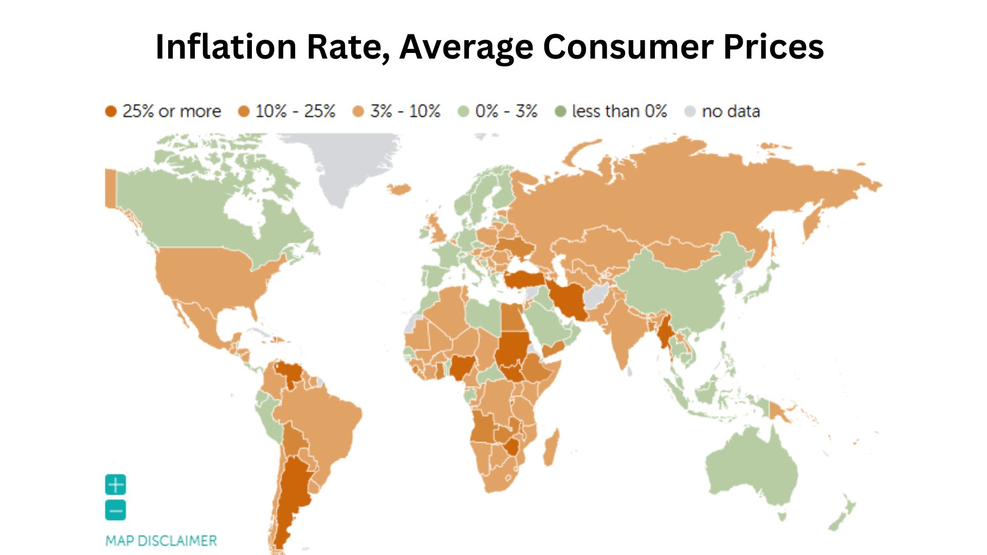 Inflation Rate, Average Consumer Prices