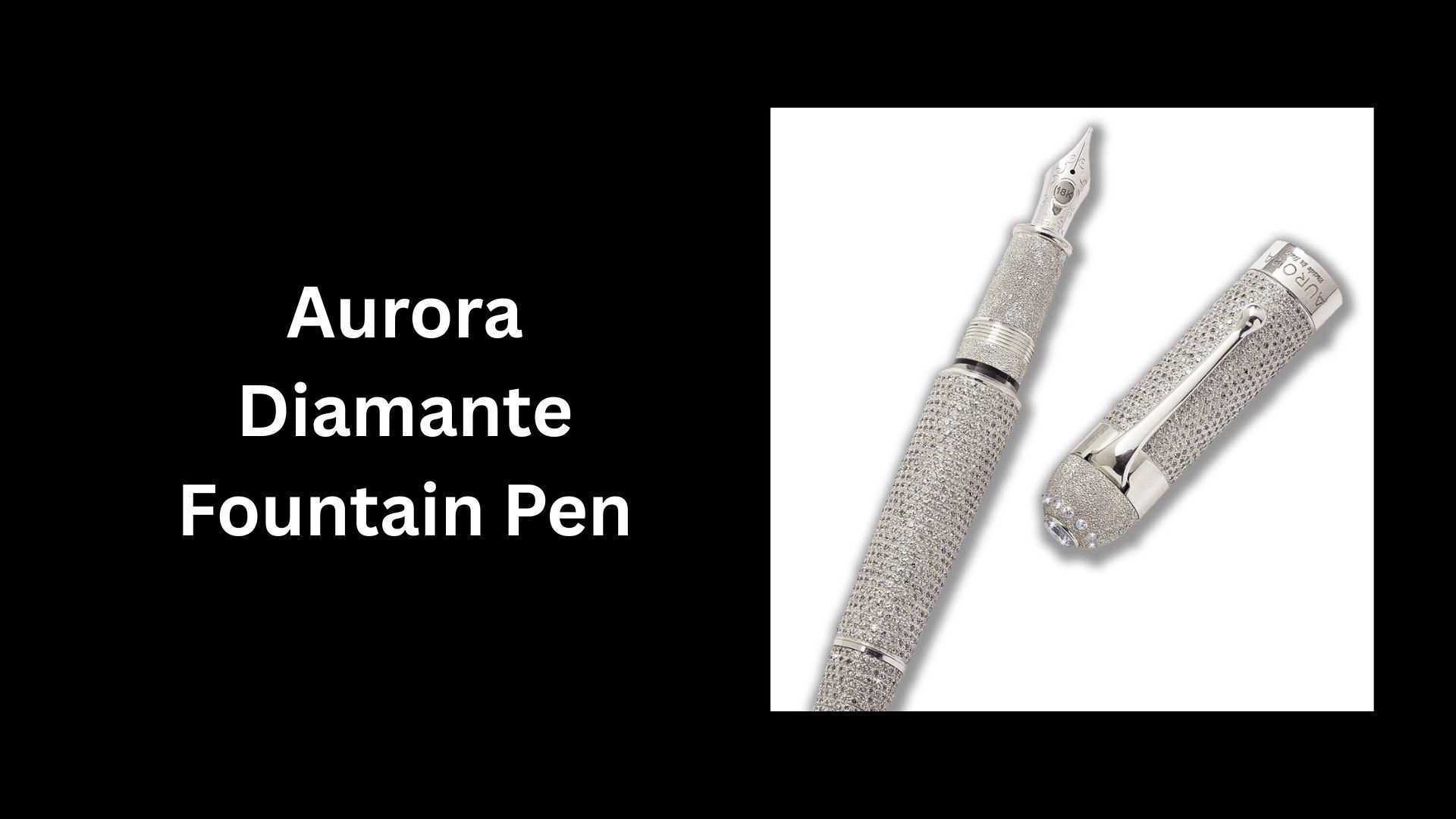 Aurora Diamante Fountain Pen