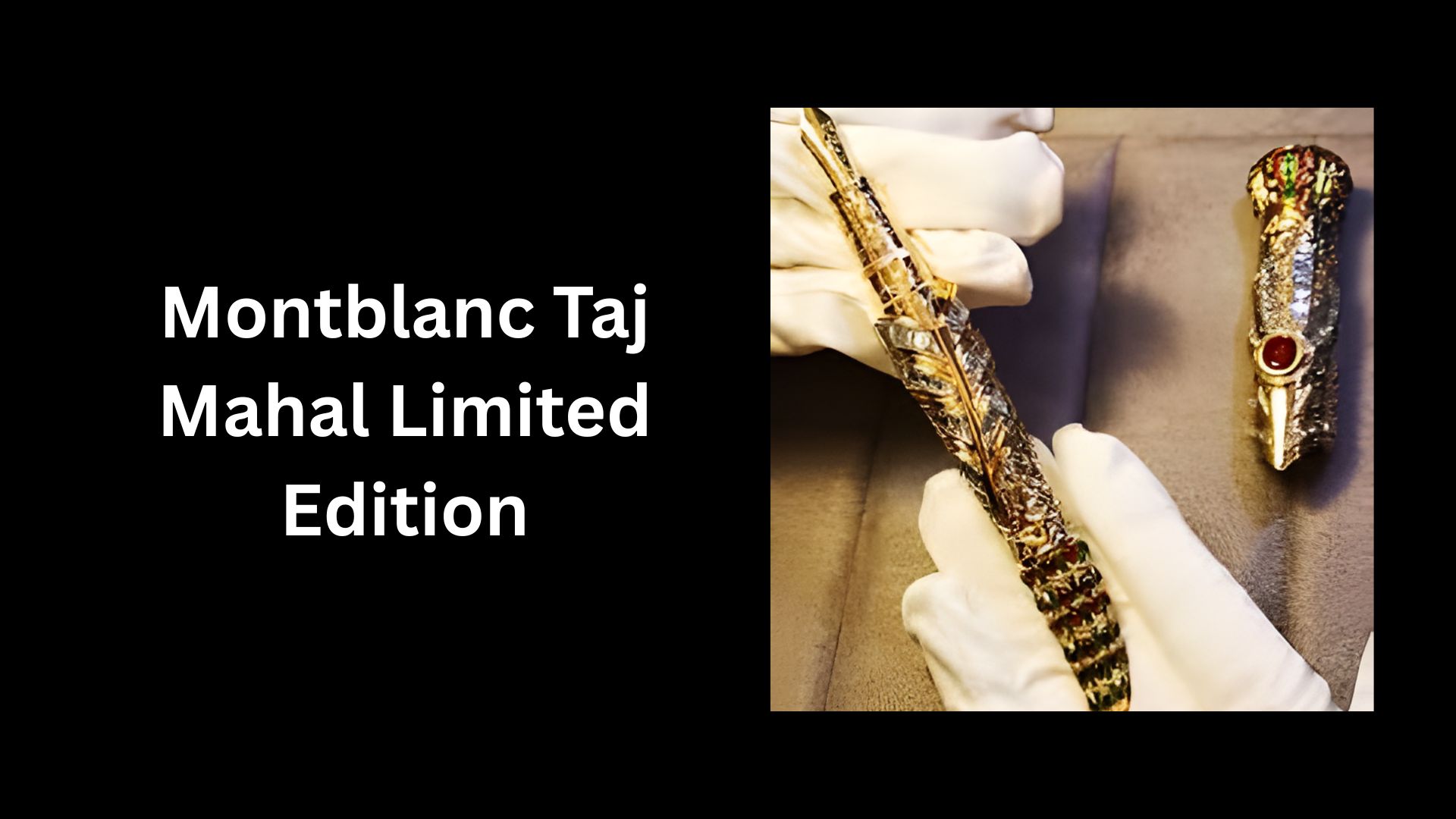 Montblanc Taj Mahal Limited Edition