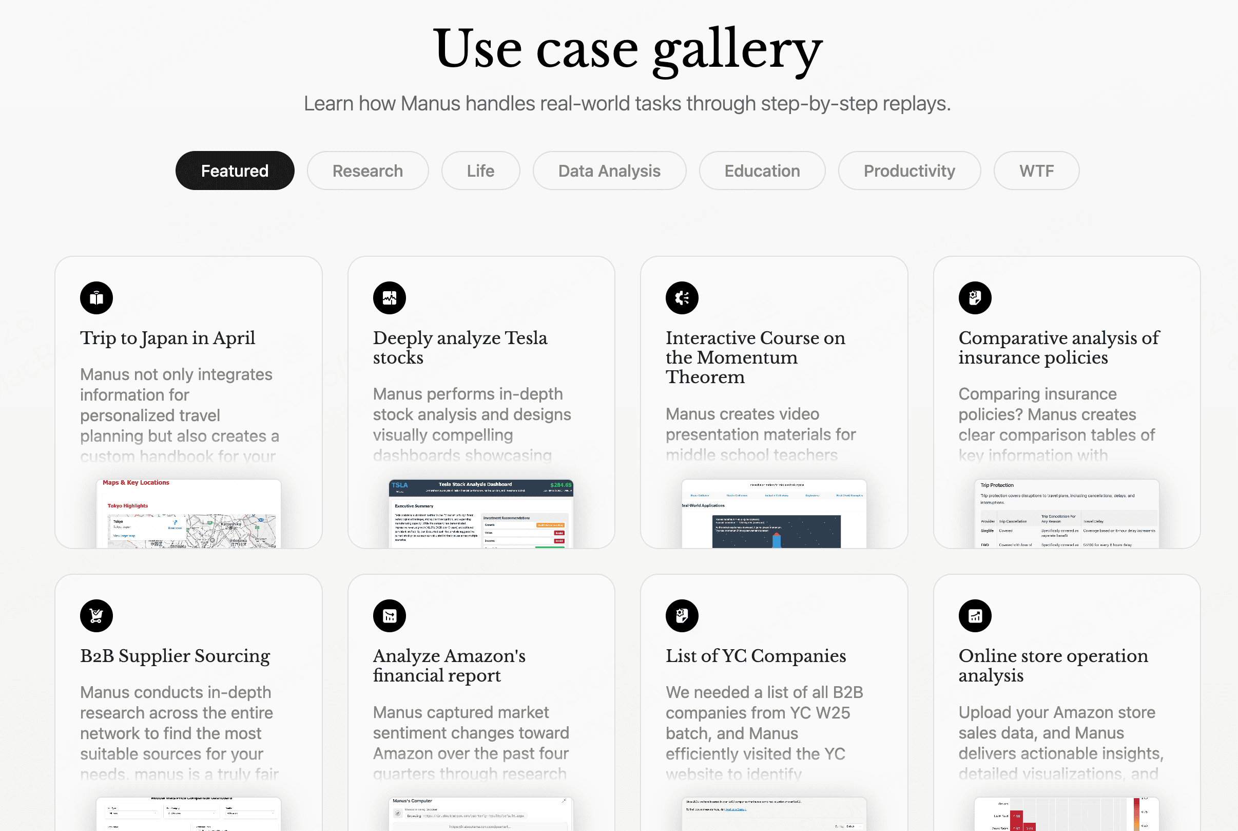 Key Features of Manus AI