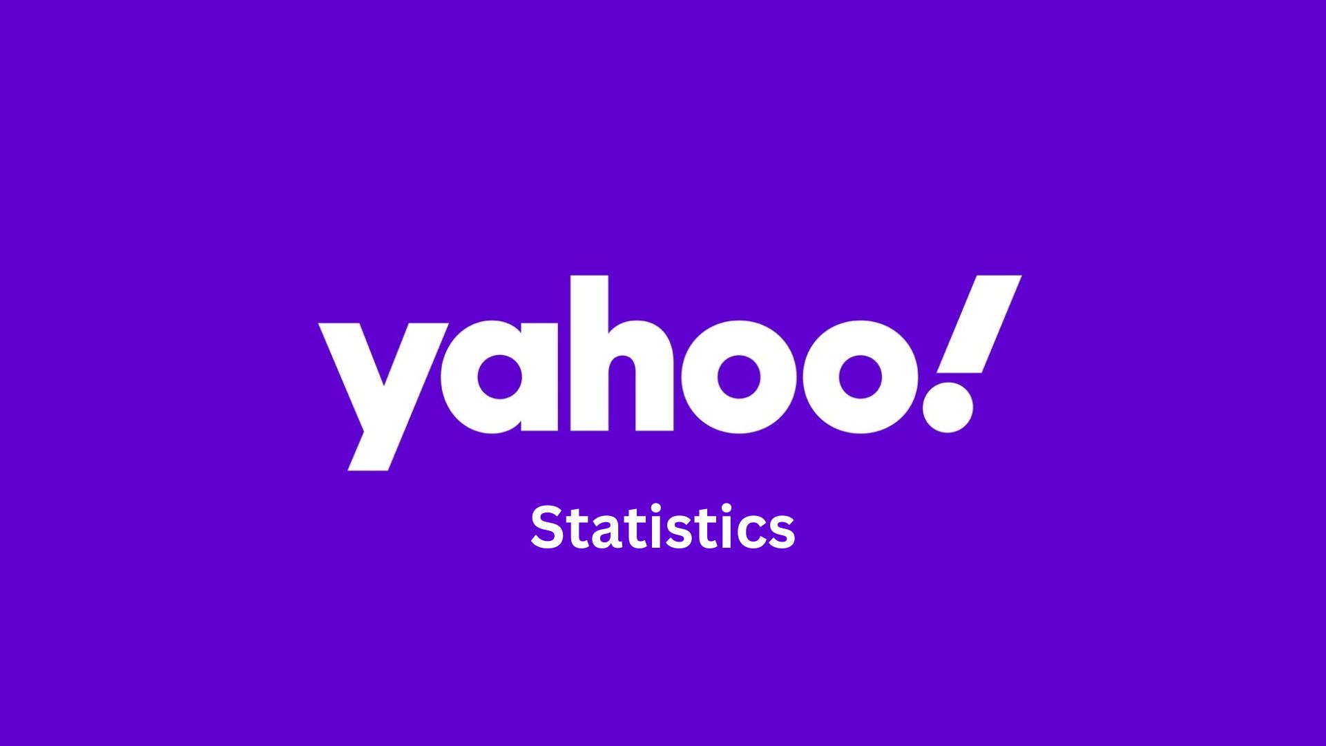 Yahoo Statistics By Market Share, Usage, Searches and Users (2025)