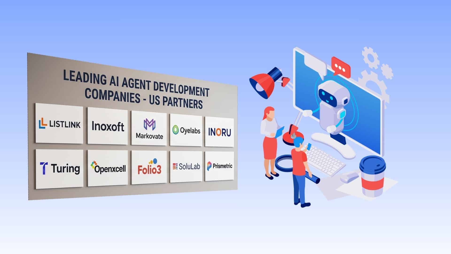 Top 10 AI Agent Development Companies in the USA to Explore for Tailored Solutions